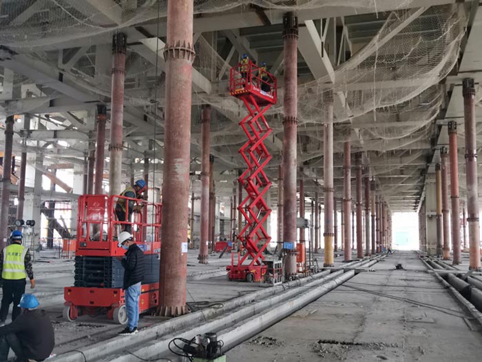华体会体育平台·（中国）官方网站
高空作业车为北京冬奥会项目建设加速